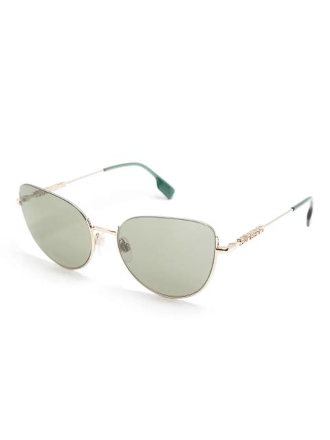 Burberry Eyewear Harper pilot-frame sunglasses - Gold - zdjęcie produktu nr 2