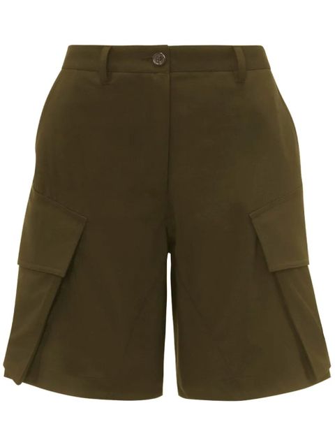 JW Anderson tailored wool cargo shorts - Green - zdjęcie produktu nr 1