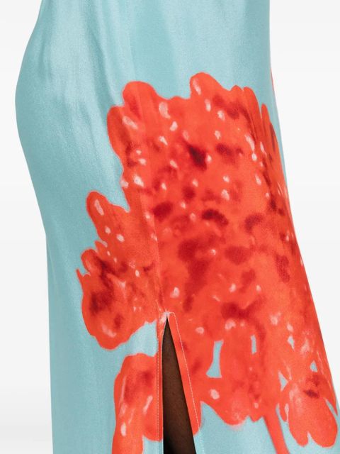 SIR. Amelie floral-print maxi dress - Blue