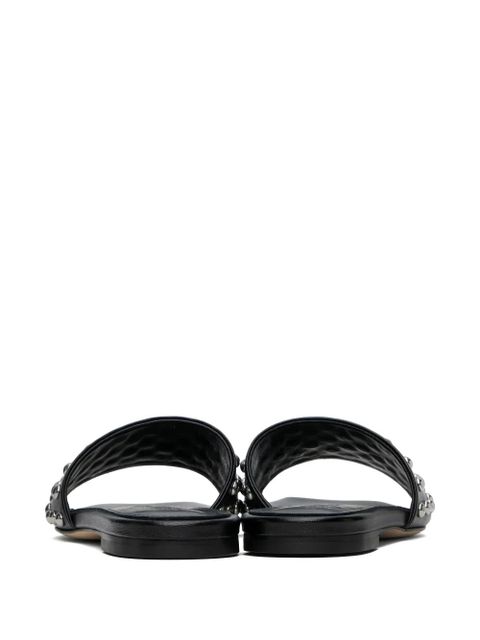 Aeyde Anna studded sandals - Black - zdjęcie produktu nr 2