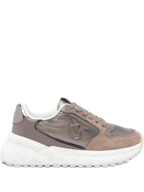 PINKO metallic-panel chunky-sole sneakers - Brown - zdjęcie produktu nr 1