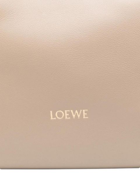 LOEWE Flamenco leather mini bag - Neutrals