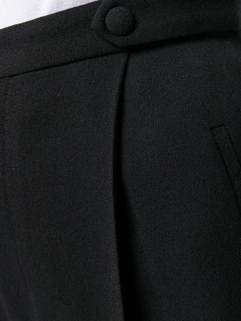 Givenchy tailored button detailed trousers - Black