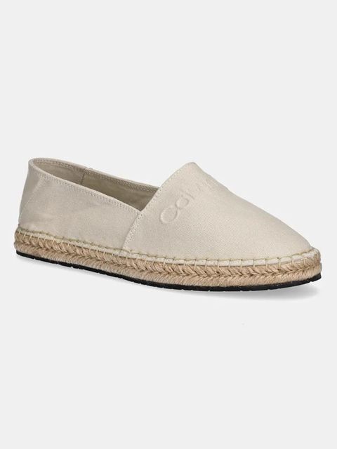 Calvin Klein espadryle ESPADRILLE - HE kolor beżowy HW0HW02384 - zdjęcie produktu nr 1