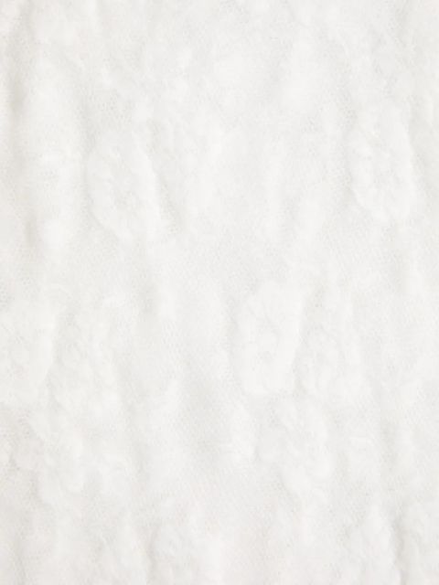 Valentino Garavani floral tights - White