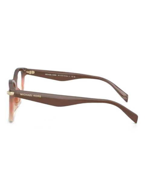 Michael Kors oval-frame glasses - Pink - zdjęcie produktu nr 2
