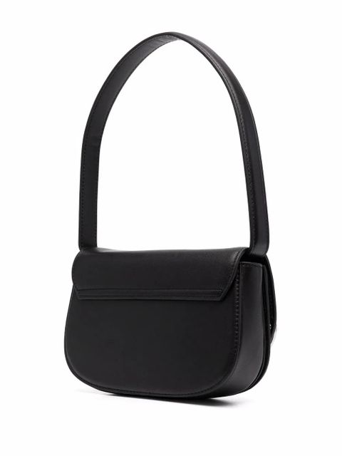 Diesel 1DR leather shoulder bag - Black - zdjęcie produktu nr 2