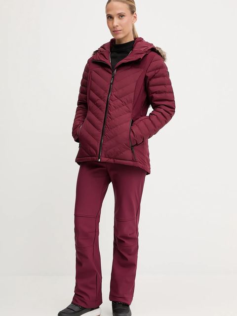 Columbia kurtka narciarska Bird Mountain kolor bordowy 2085641