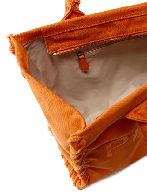 PINKO fringed beach bag - Orange