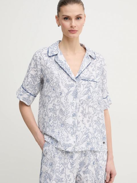 Pepe Jeans koszula lniana DORIS - zdjęcie produktu nr 2