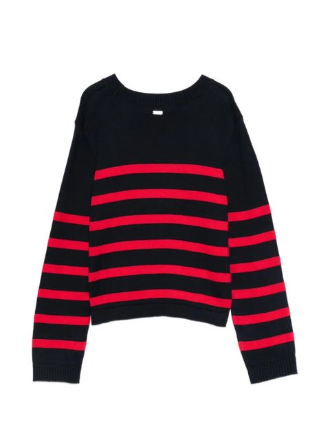 Barbour striped crew neck sweater - Blue - zdjęcie produktu nr 2