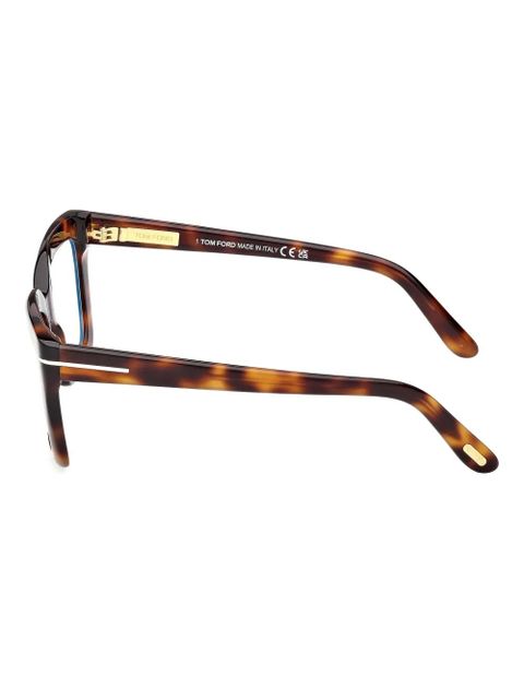TOM FORD Eyewear square-frame glasses - Brown