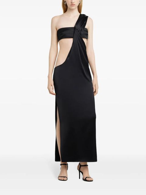 Courrèges twisted draped dress - Black - zdjęcie produktu nr 2