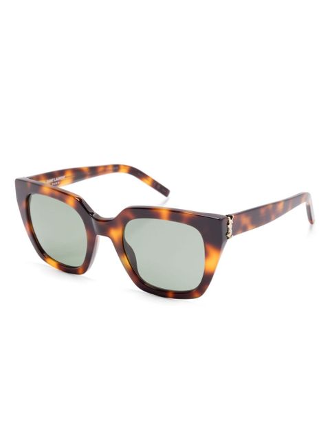 Saint Laurent Eyewear cat-eye sunglasses - Brown - zdjęcie produktu nr 2