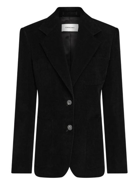 Ferragamo corduroy blazer - Black - zdjęcie produktu nr 1