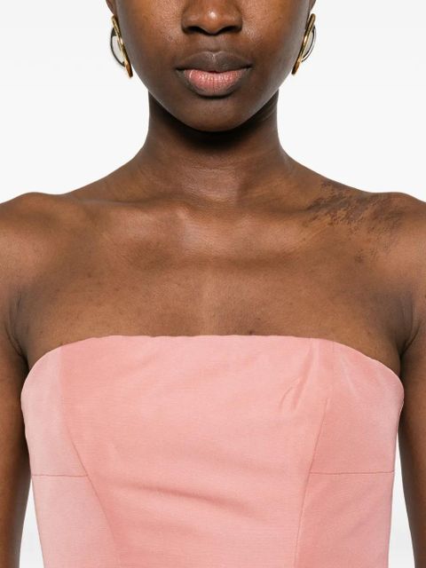 Cult Gaia floral bubble mini dress - Pink