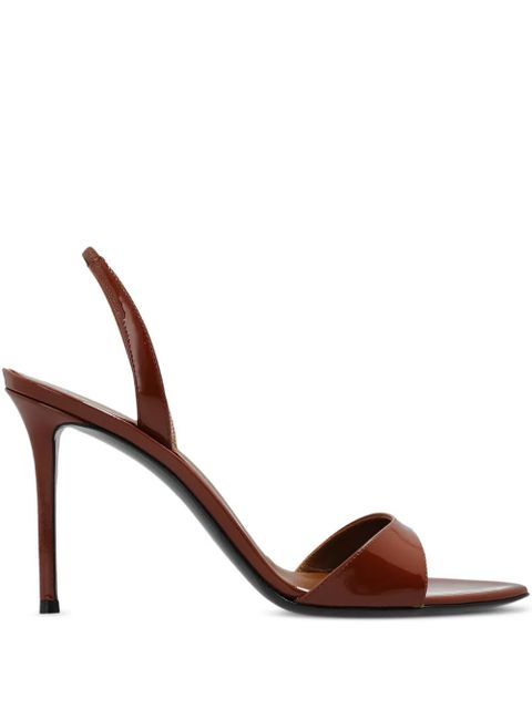 Giuseppe Zanotti 90mm Lilibeth 90 slingback pumps - Brown - zdjęcie produktu nr 1