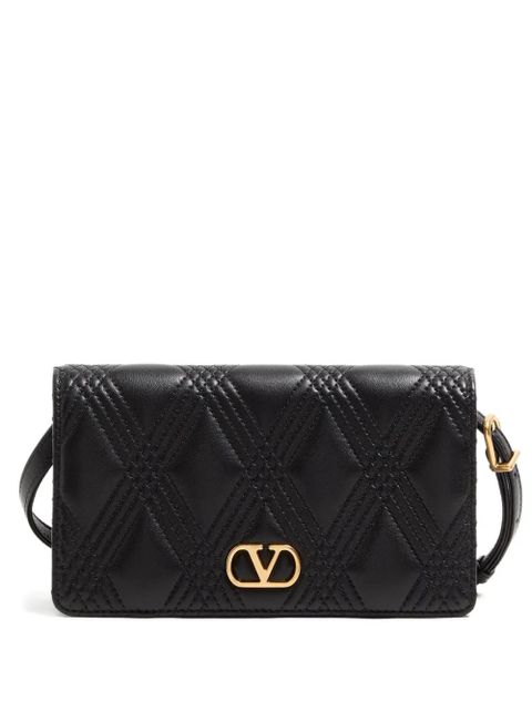 Valentino Garavani mini Quiltie 67 shoulder bag - Black