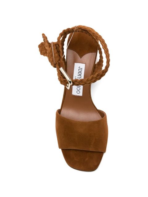 Jimmy Choo Rori suede sandals - Brown