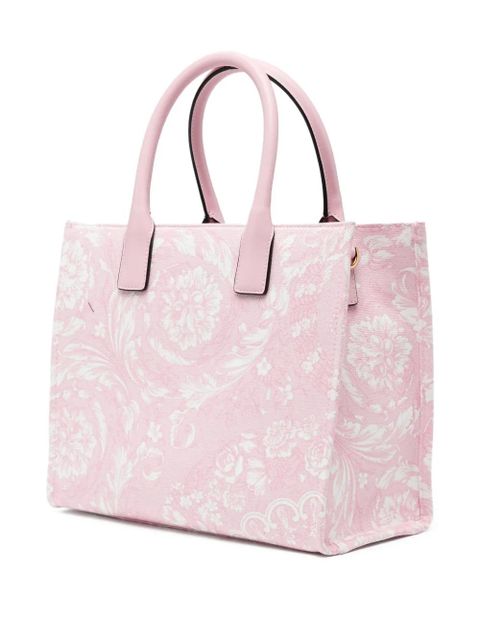 Versace small La Medusa printed tote bag - Pink - zdjęcie produktu nr 2
