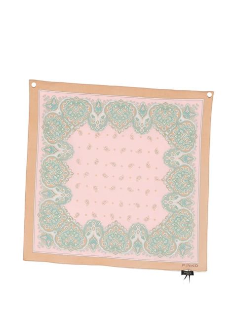 PINKO paisley patterned scarf - zdjęcie produktu nr 1