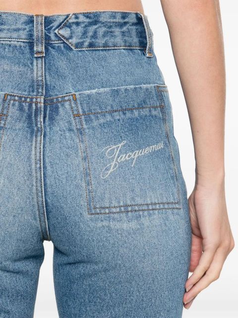 Jacquemus Le De-Nimes Norma jeans - Blue