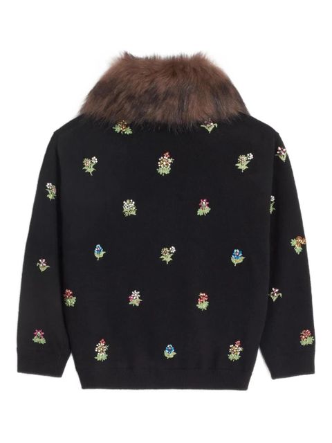 Valentino Garavani embellished wool cardigan - Black - zdjęcie produktu nr 2