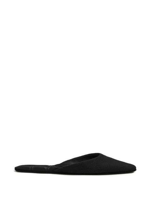 TOTEME wool slippers - Black - zdjęcie produktu nr 1