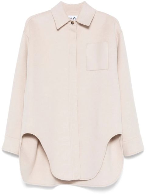 LOEWE Anagram-motif shirt - Neutrals - zdjęcie produktu nr 1