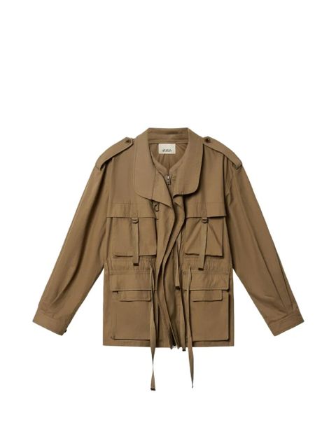 ISABEL MARANT Beriza cargo-pockets jacket - Brown - zdjęcie produktu nr 1