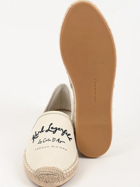 Karl Lagerfeld espadryle Kamini