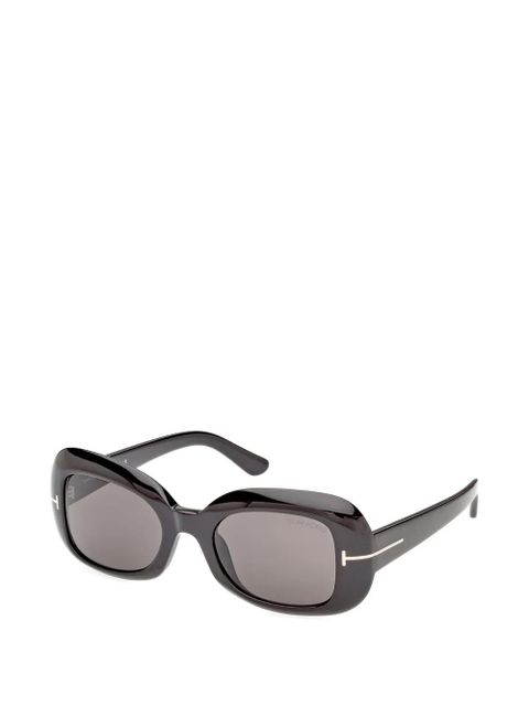 TOM FORD Eyewear rectangle-frame sunglasses - Brown - zdjęcie produktu nr 2