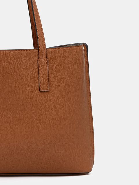 Guess torebka MERIDIAN kolor brązowy HWBG69 74230