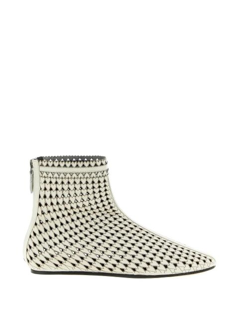 ISABEL MARANT Ferix leather ankle boots - Neutrals - zdjęcie produktu nr 1