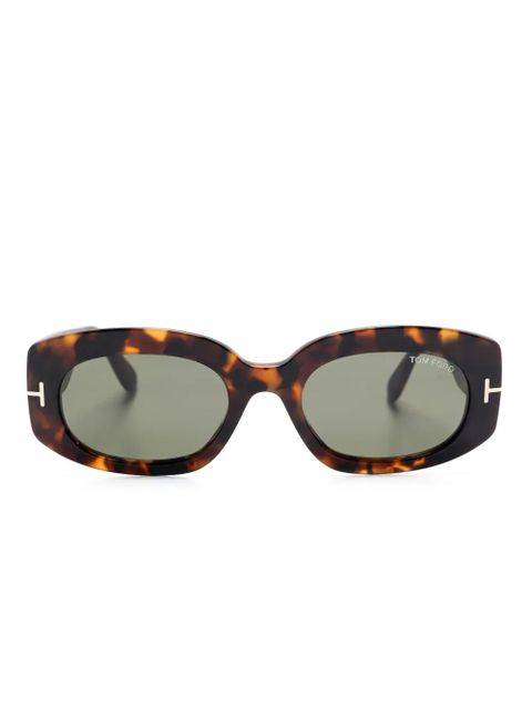 TOM FORD Eyewear Cielle sunglasses - Brown - zdjęcie produktu nr 1