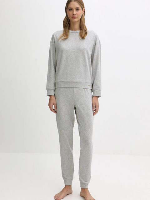 United Colors of Benetton piżama damska kolor szary 3L333P04A - zdjęcie produktu nr 1