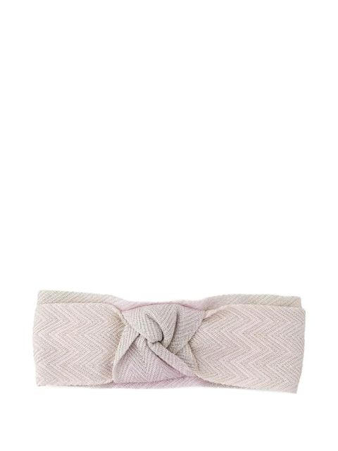 Missoni knotted headband - Pink - zdjęcie produktu nr 1