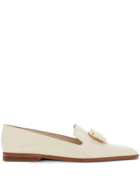 Ferragamo New Vara leather loafers - White - zdjęcie produktu nr 1