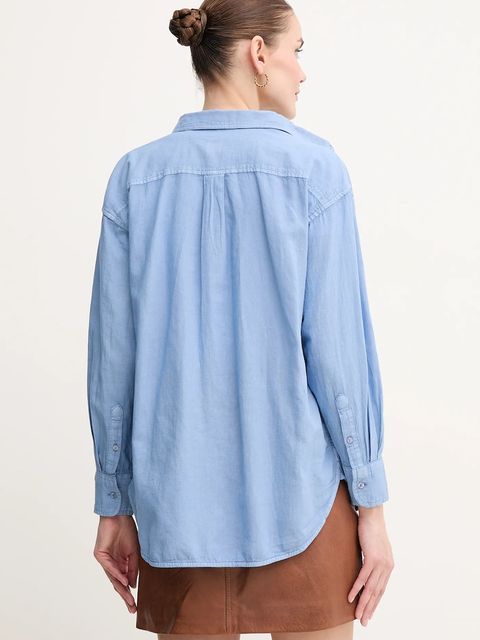 Pepe Jeans koszula lniana CHIPPER - zdjęcie produktu nr 2