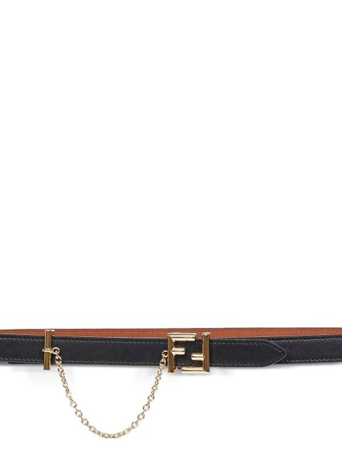 FENDI FF buckle chain belt - Black - zdjęcie produktu nr 2