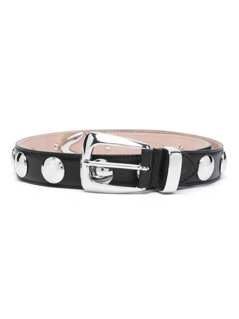 KHAITE Benny studded belt - Black - zdjęcie produktu nr 1