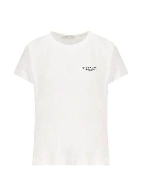 Givenchy Stamp-print cotton T-shirt - White - zdjęcie produktu nr 1
