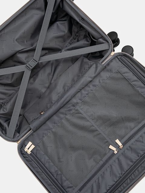 Guess walizka BERTA MEDIUM kolor szary TWOB86 88982 - zdjęcie produktu nr 2