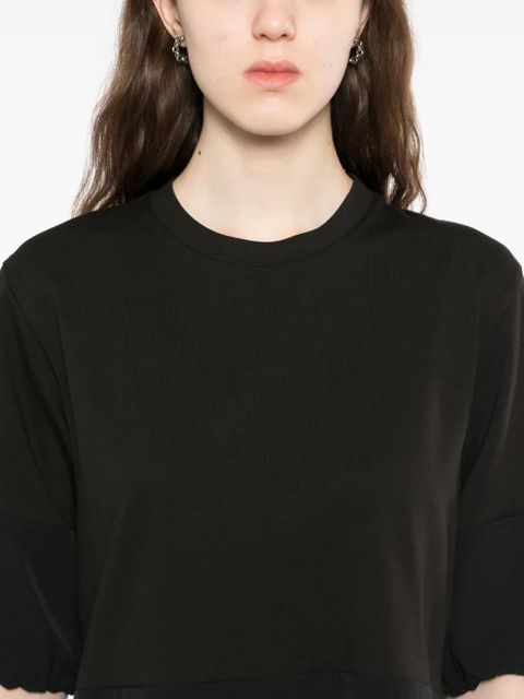 Moncler logo-patch T-shirt - Black