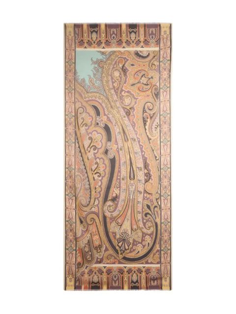 ETRO paisley-print silk scarf - Neutrals - zdjęcie produktu nr 1
