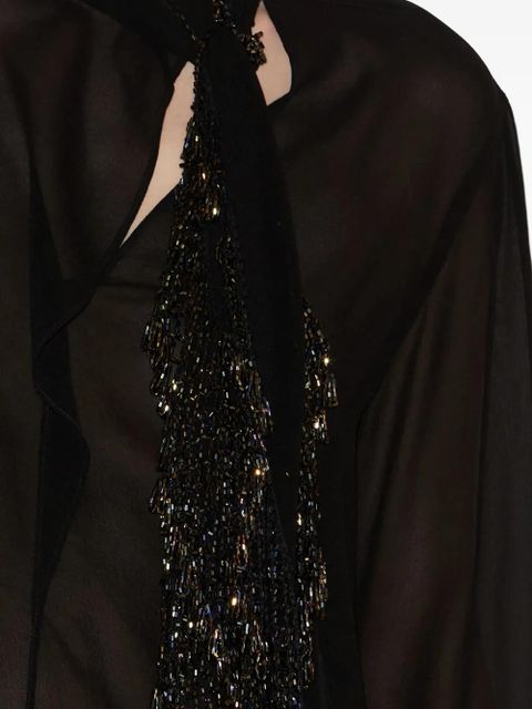 ISABEL MARANT Elaura blouse - Black