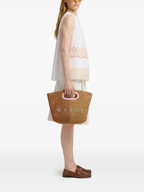 Marni Seaside tote bag - Brown - zdjęcie produktu nr 2
