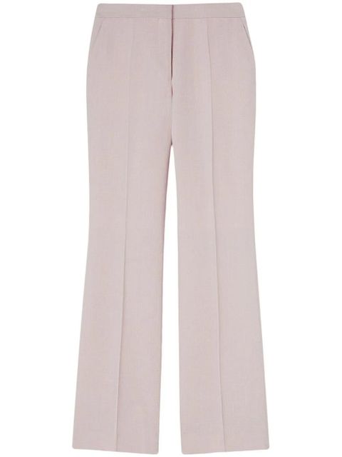 Jil Sander pressed-crease tailored trousers - Pink - zdjęcie produktu nr 1