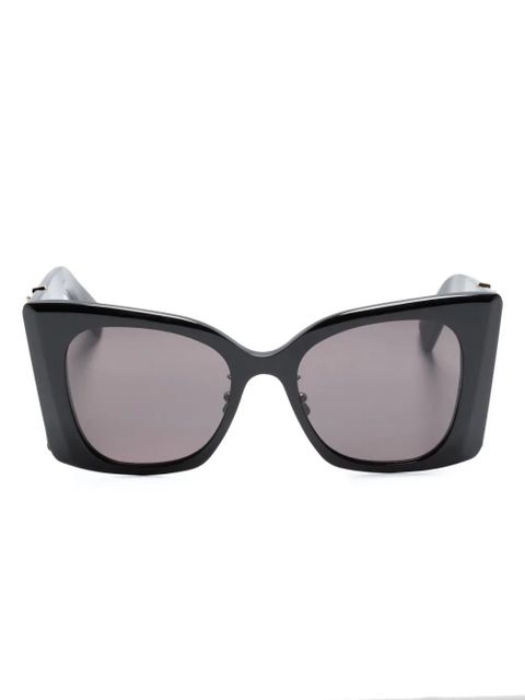 Saint Laurent Eyewear SL M119 Blaze oversize-frame sunglasses - Black - zdjęcie produktu nr 1