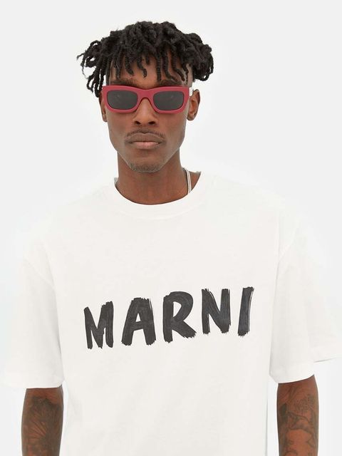 Marni okulary przeciwsłoneczne Kawasan Falls Bordeau kolor bordowy EYMRN00019.004.KFK - zdjęcie produktu nr 2